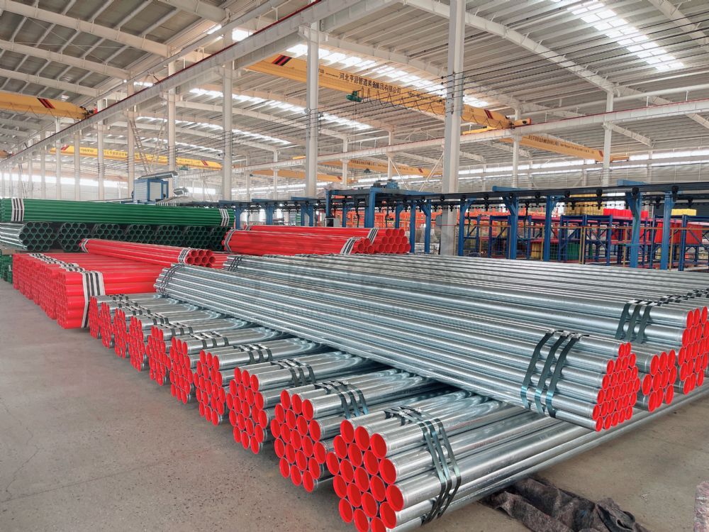 外鍍鋅內(nèi)涂塑鋼管