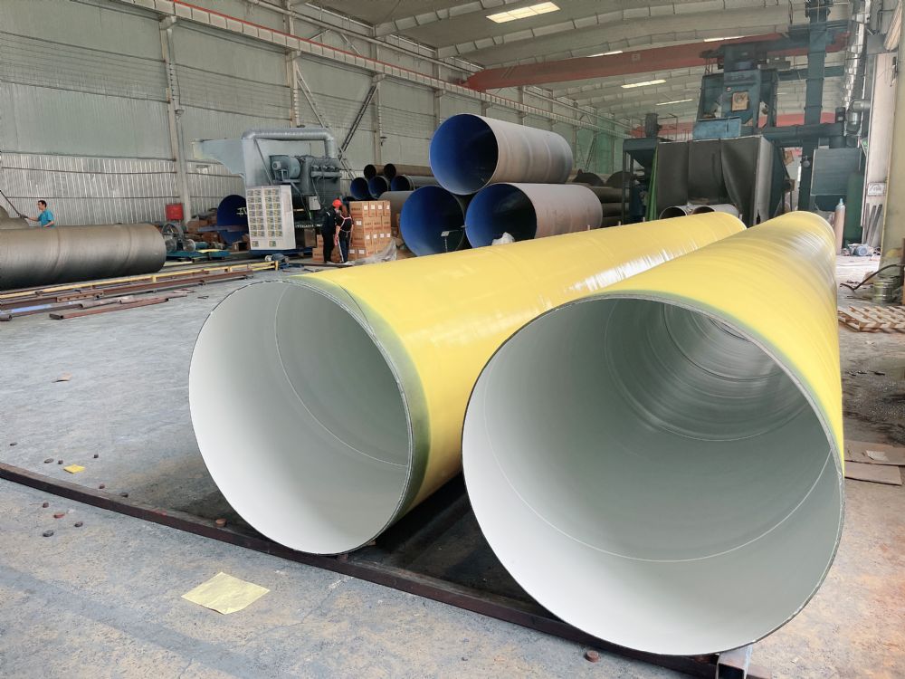 DN1300��ڏ�ݔˮ�Ã�(n��i)��Ϳ��䓹�